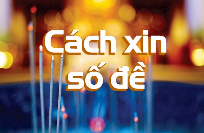Phương pháp xin số đề ông thần tài
